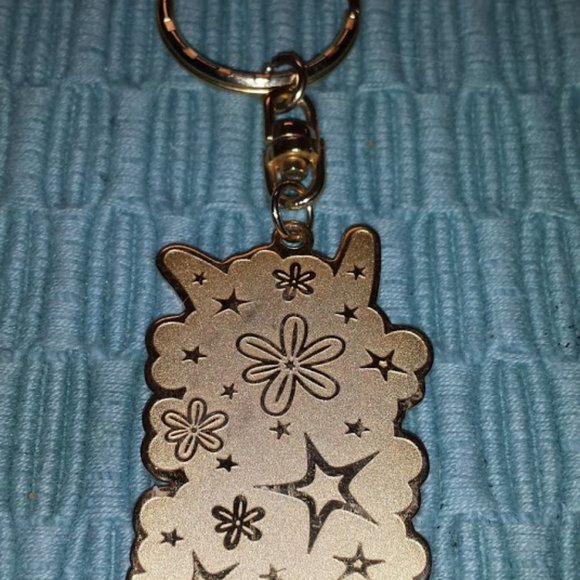 Tinker Bell Key Fob Disney Key Fob Tag VTG - Picture 4 of 6